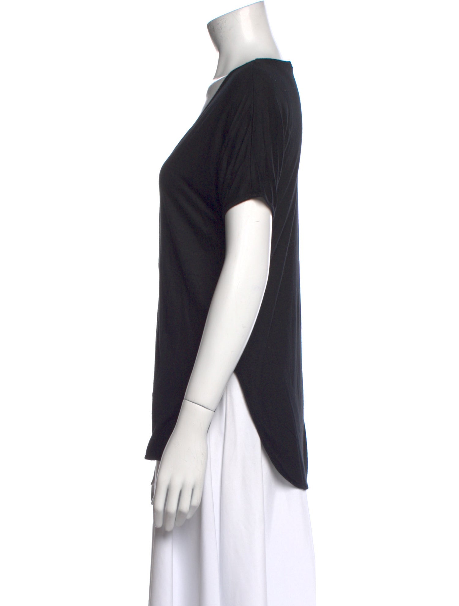 T by Alexander Wang V-Neck Short Sleeve T-Shirt