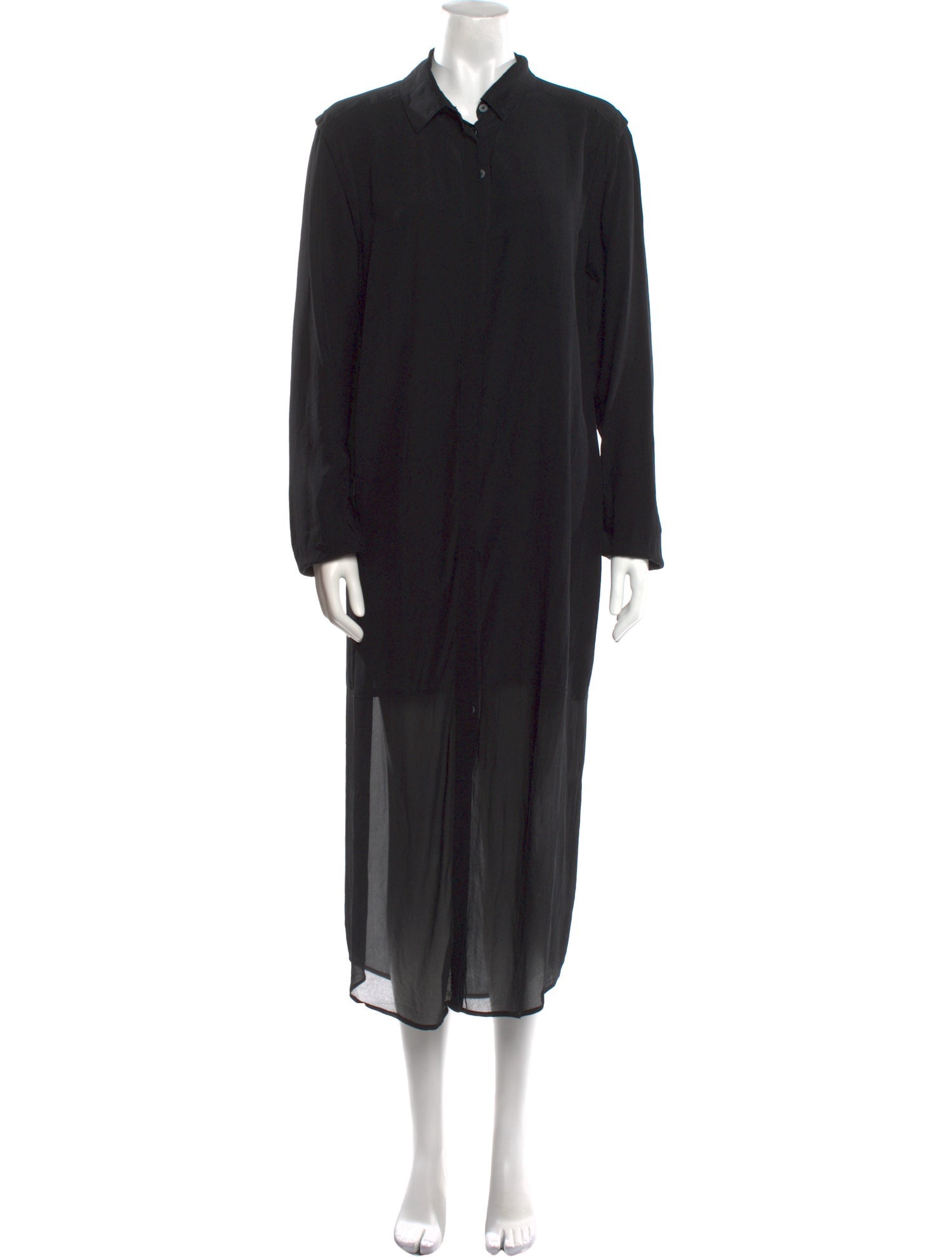 T by Alexander Wang Silk Long Dress
