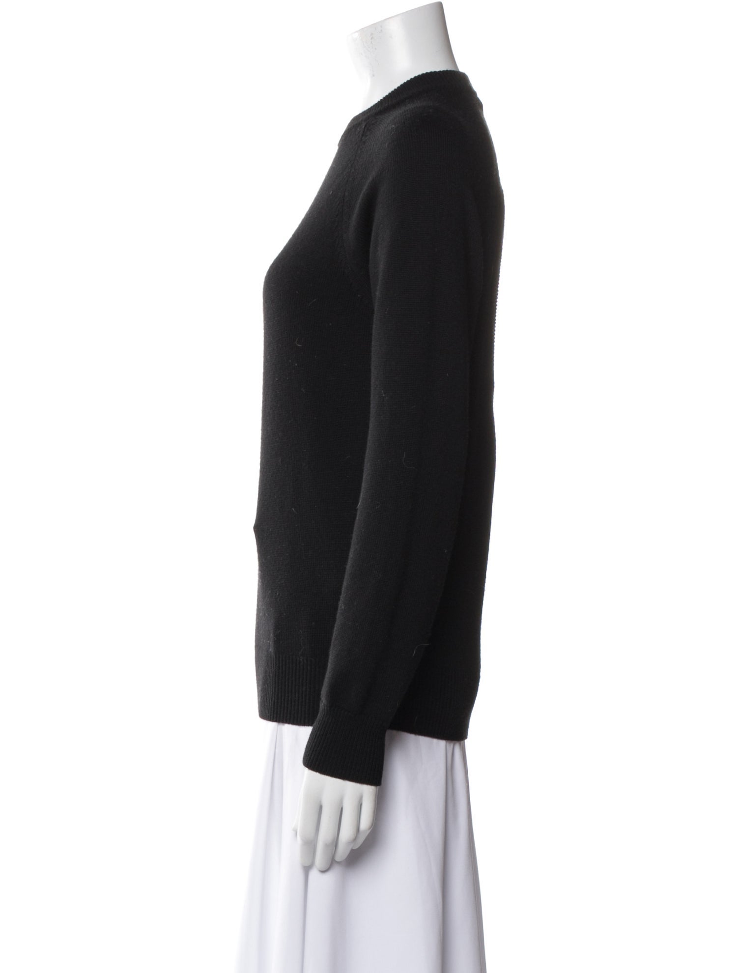 T by Alexander Wang Merino Wool Crew Neck Sweater