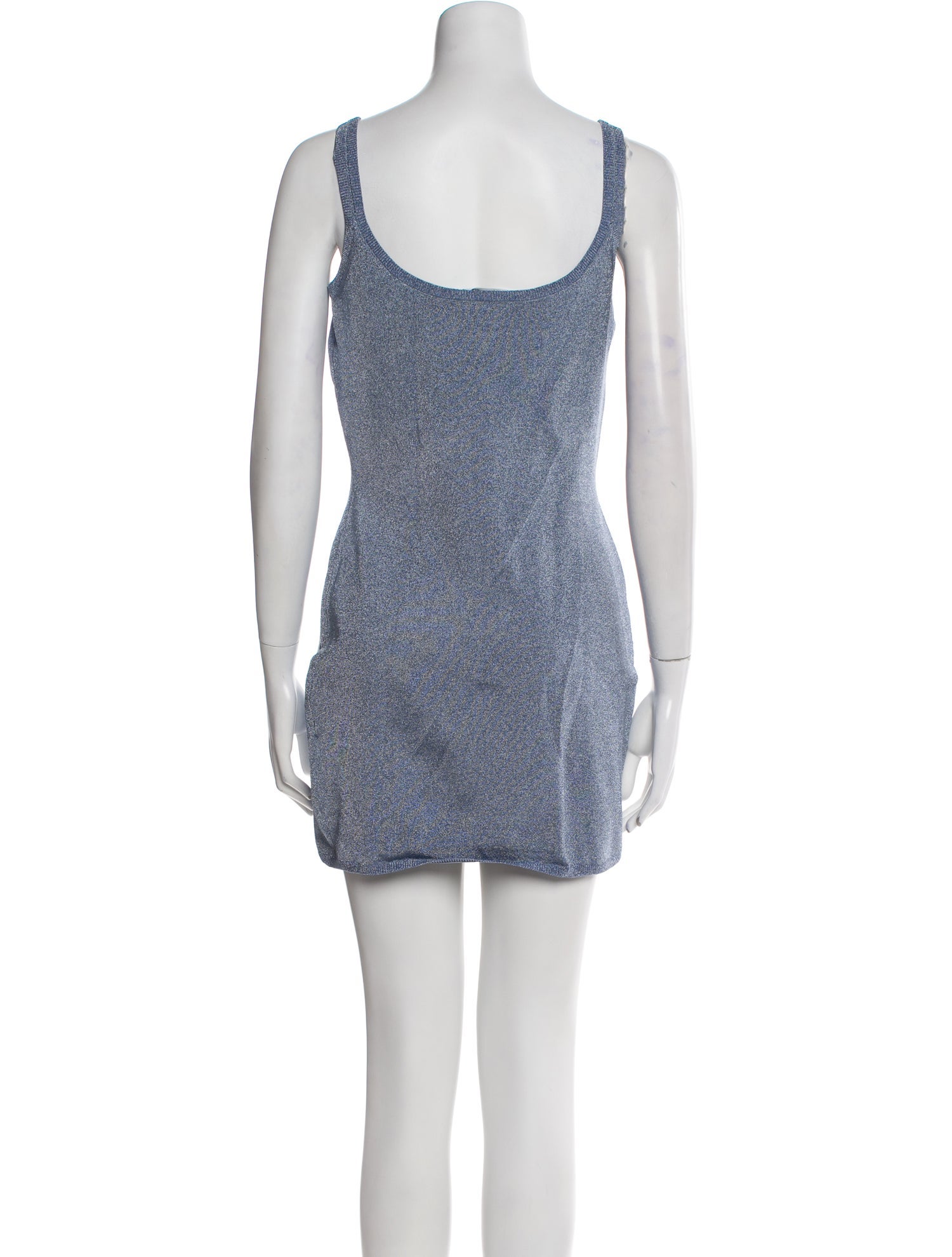 T by Alexander Wang Square Neckline Mini Dress