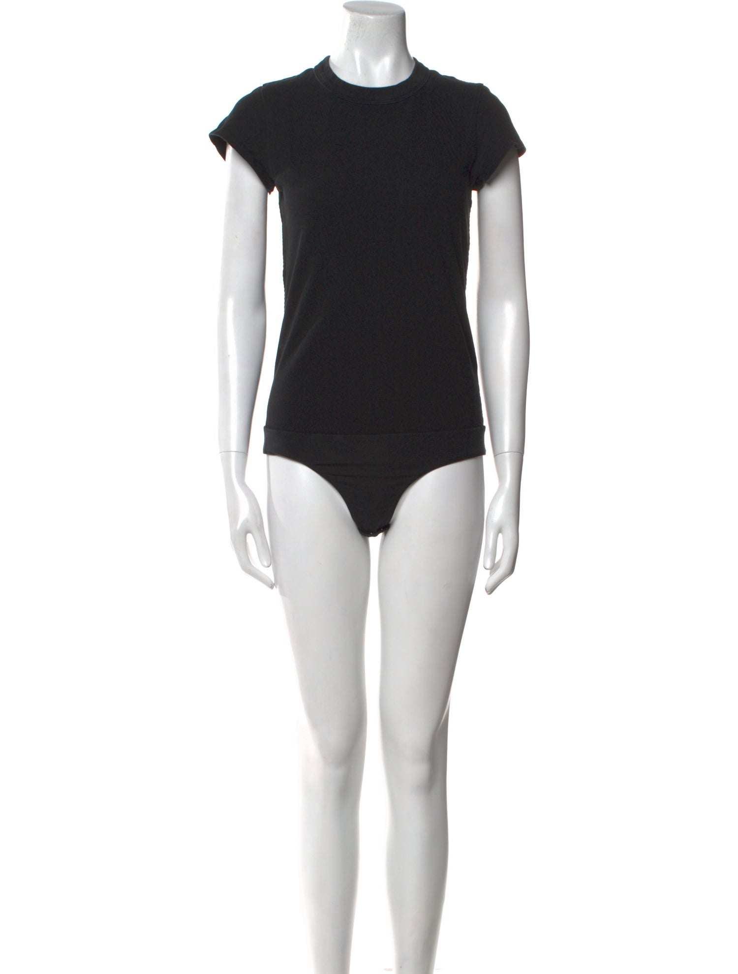 T by Alexander Wang Crew Neck Short Sleeve Bodysuit