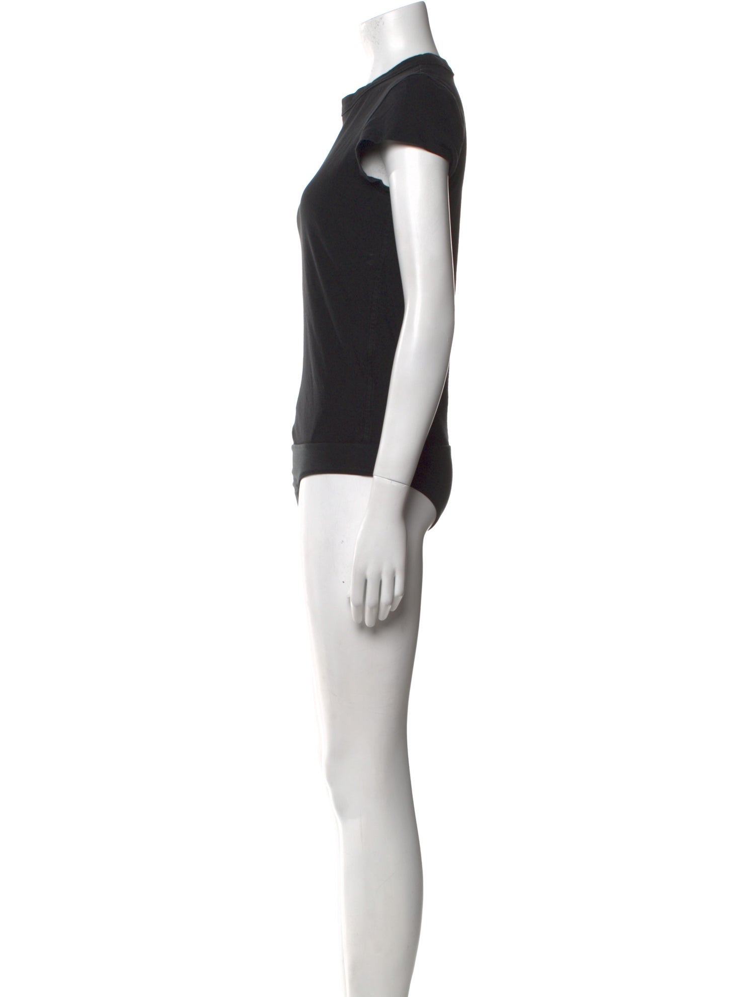 T by Alexander Wang Crew Neck Short Sleeve Bodysuit