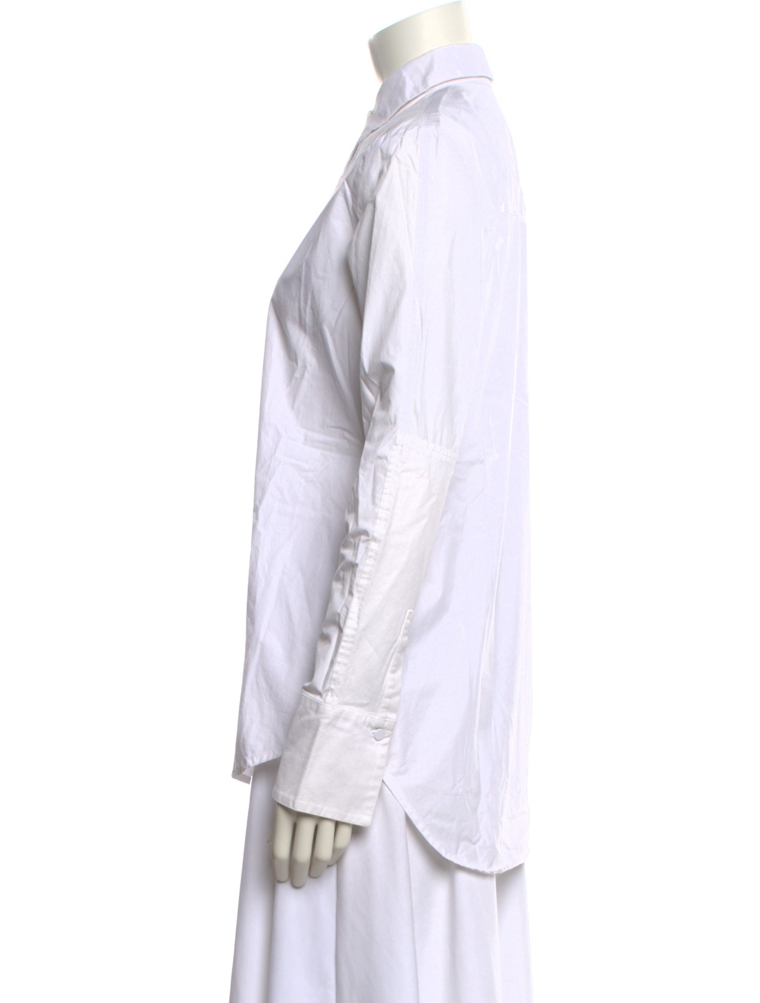 T by Alexander Wang Long Sleeve Button-Up Top