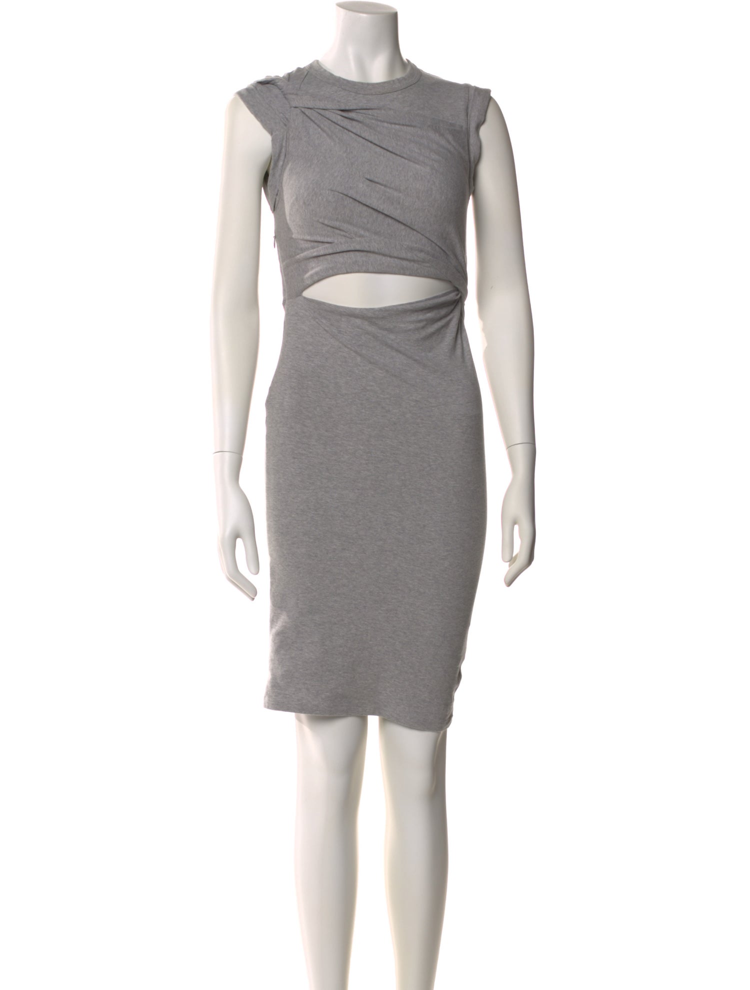 T by Alexander Wang Crew Neck Mini Dress