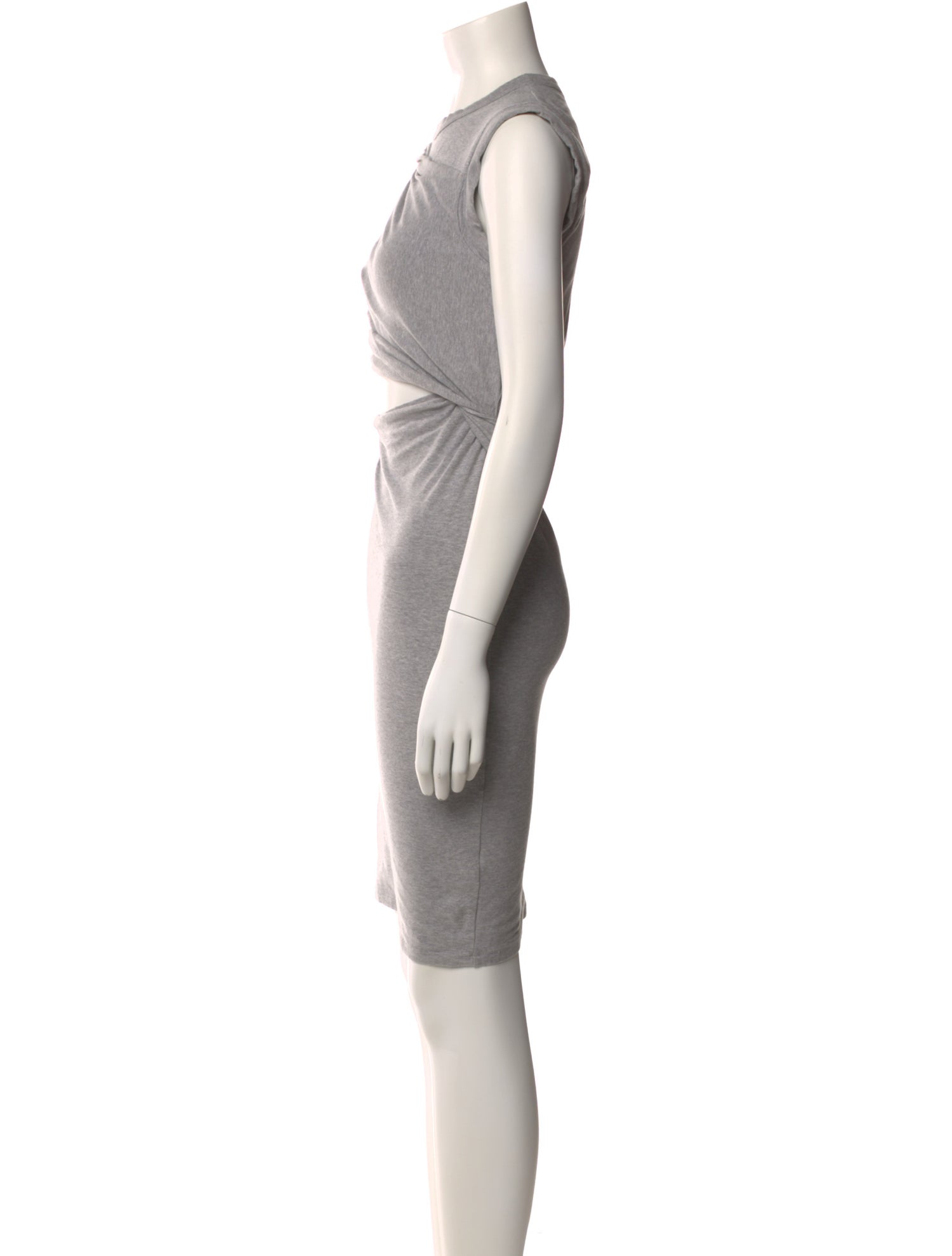 T by Alexander Wang Crew Neck Mini Dress