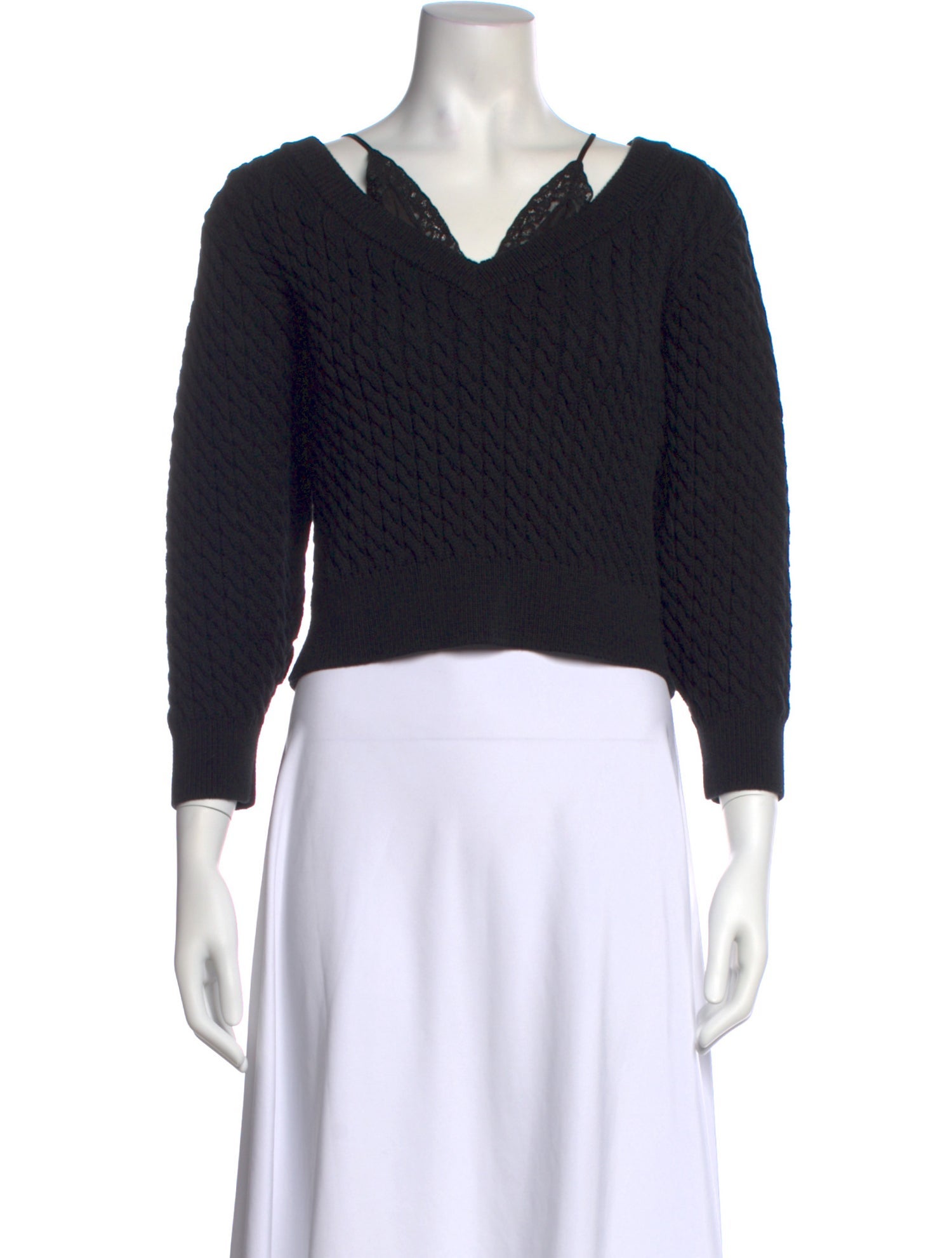 T by Alexander Wang V-Neck Sweater