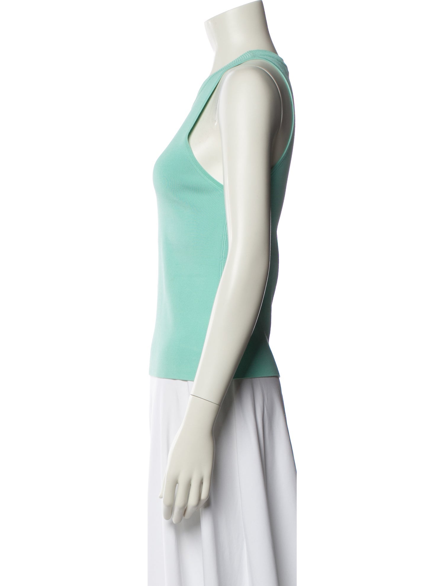 T by Alexander Wang Crew Neck Sleeveless Top