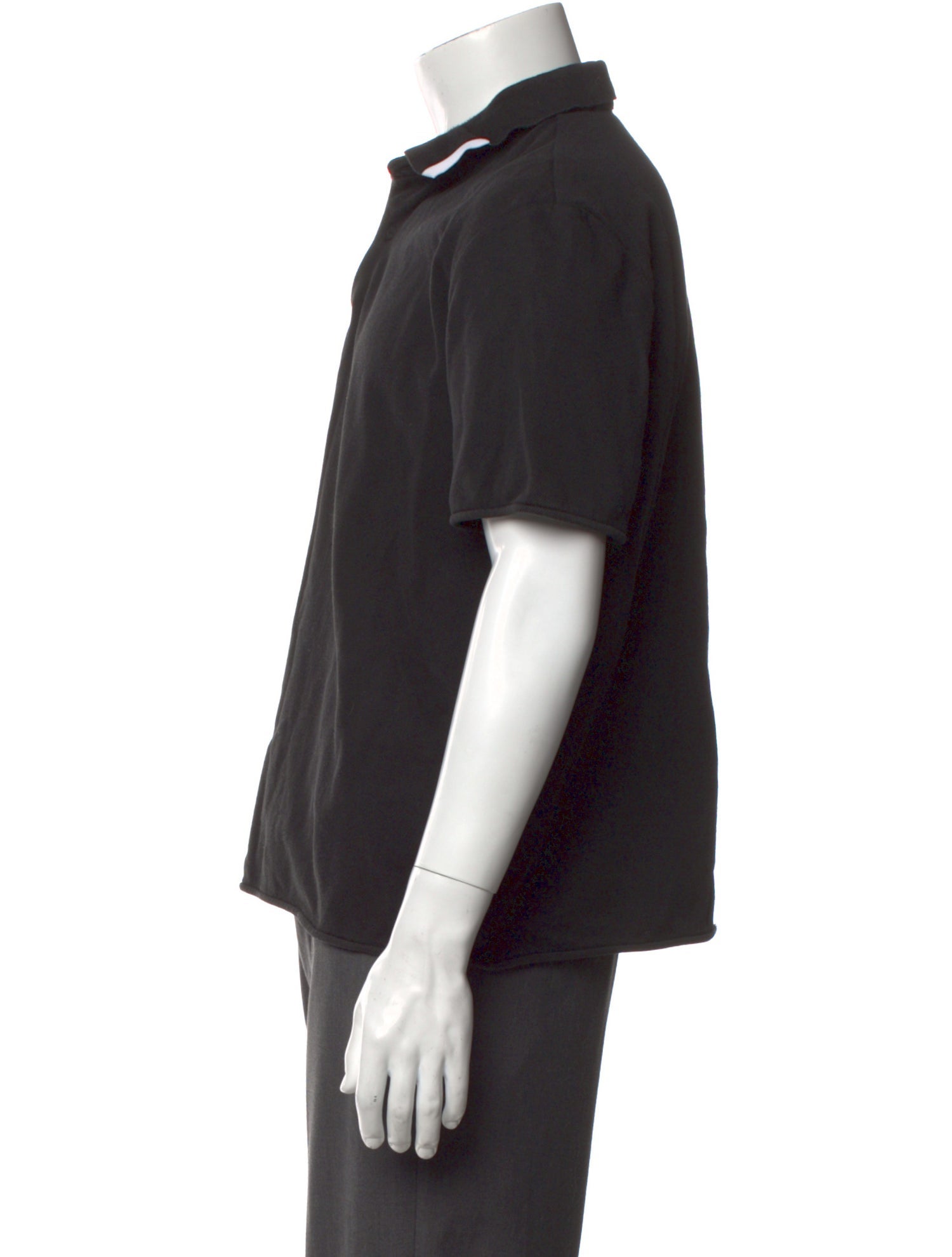 T by Alexander Wang Collar Short Sleeve Polo Shirt