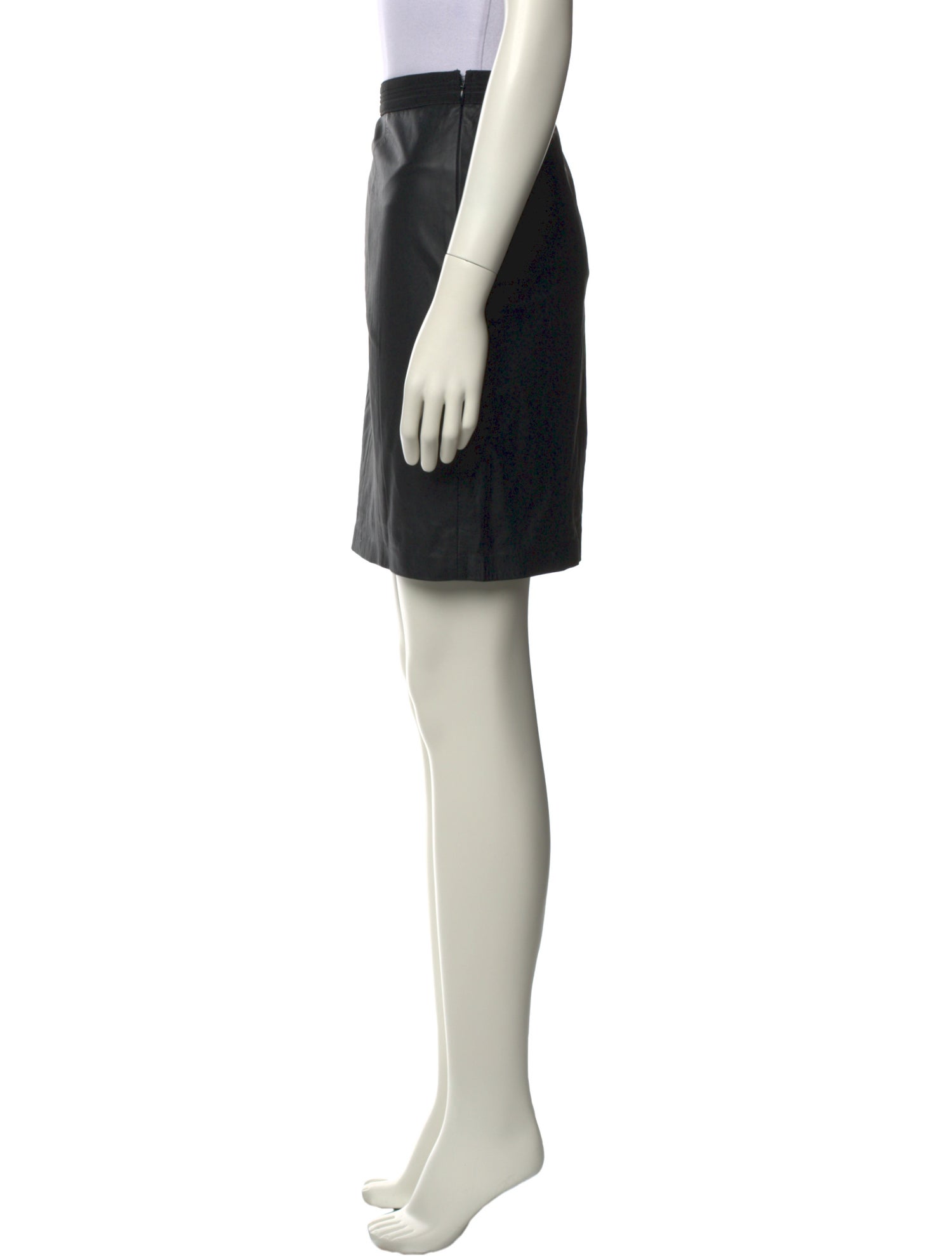 T by Alexander Wang Lambskin Mini Skirt