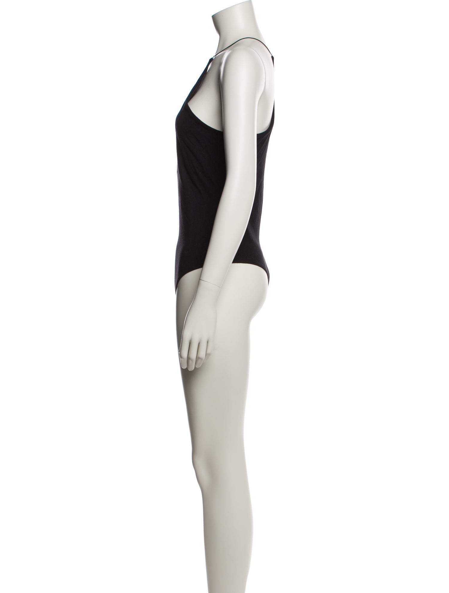 T by Alexander Wang Halterneck Sleeveless Bodysuit