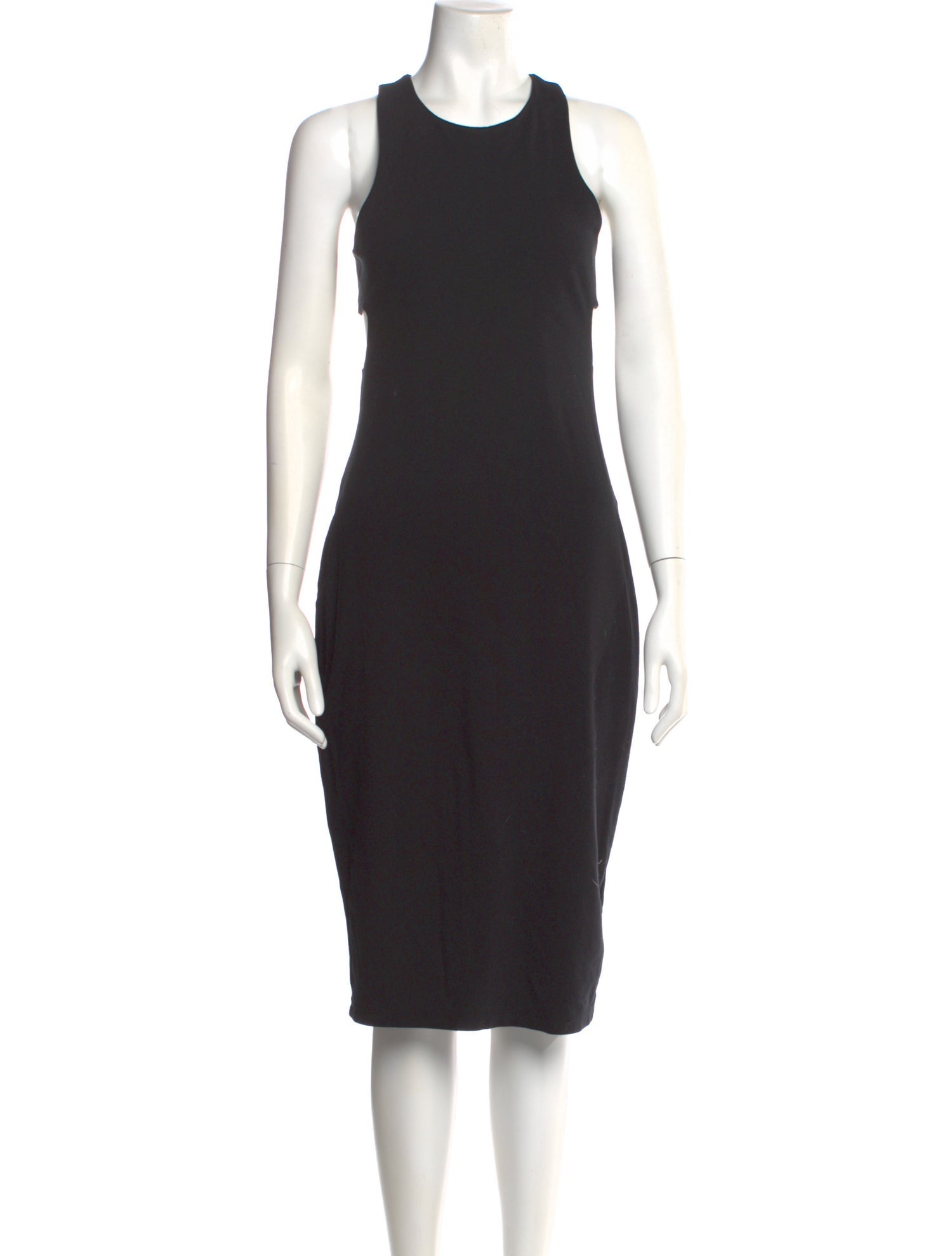 T by Alexander Wang Crew Neck Midi Length Dress