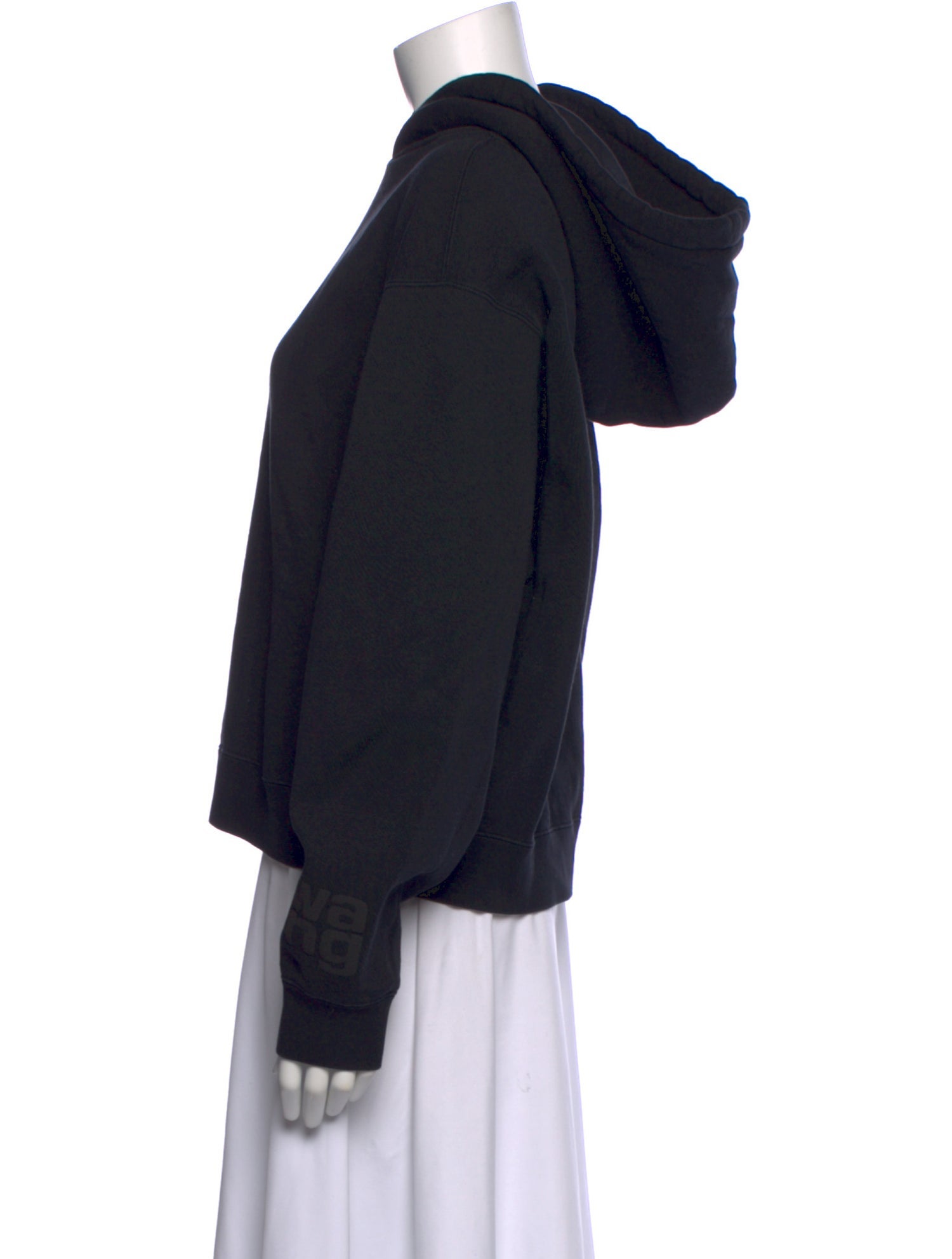 T by Alexander Wang Crew Neck Long Sleeve Hoodie