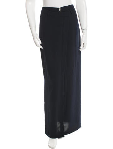T by Alexander Wang Maxi Wrap Skirt