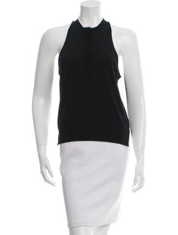 T by Alexander Wang Rib Knit Button-Up Top w/ Tags