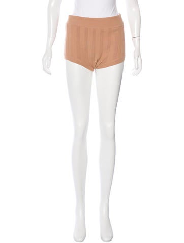 T by Alexander Wang High-Rise Knit Shorts