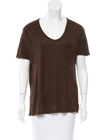 T by Alexander Wang Short Sleeve Knit Top