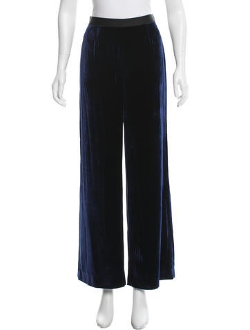 T by Alexander Wang Velvet Wide-Leg Pants w/ Tags