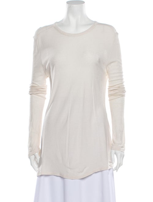 T by Alexander Wang Crew Neck Long Sleeve T-Shirt