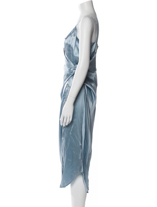 T by Alexander Wang Silk Long Dress