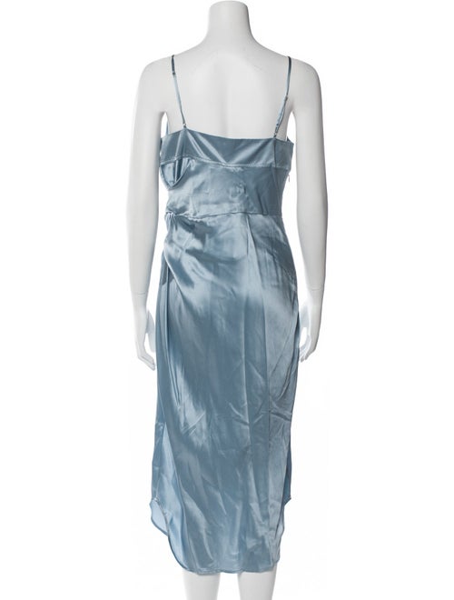 T by Alexander Wang Silk Long Dress