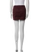 T by Alexander Wang Leather Trim Embellishment Mini Skirt