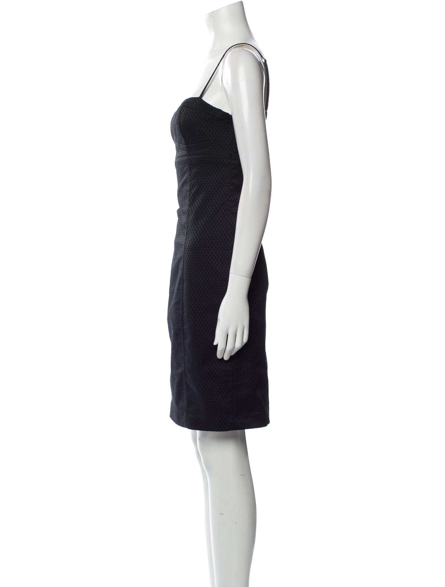 T by Alexander Wang Square Neckline Mini Dress