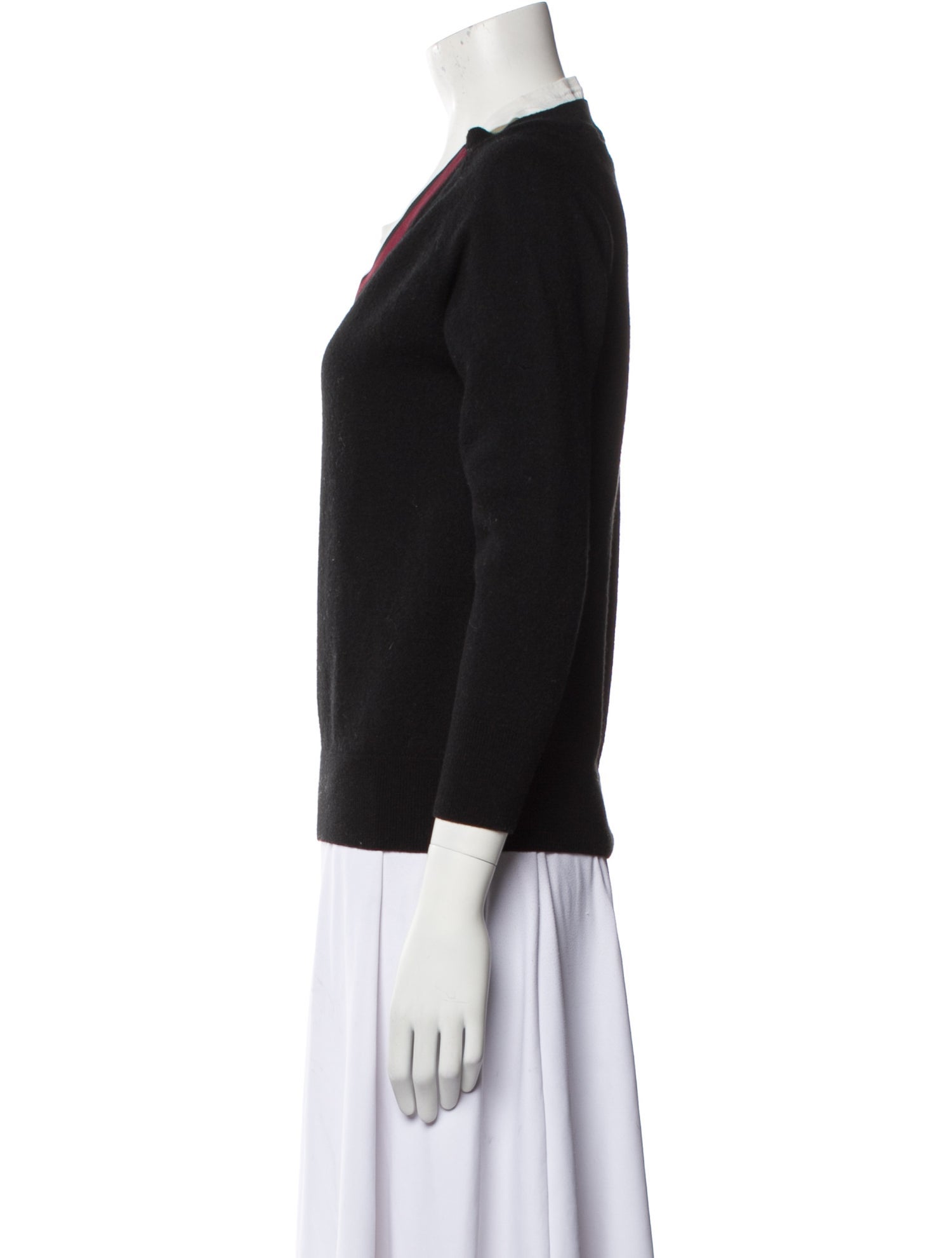 T by Alexander Wang Wool V-Neck Sweater