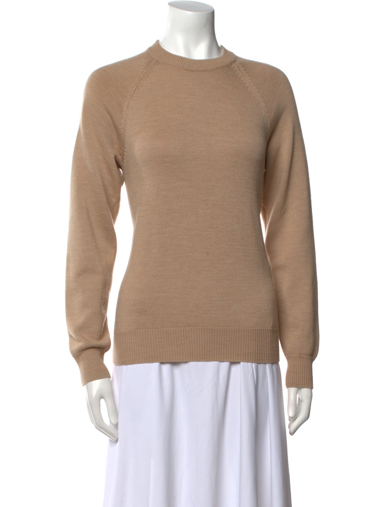 T by Alexander Wang Merino Wool Crew Neck Sweater