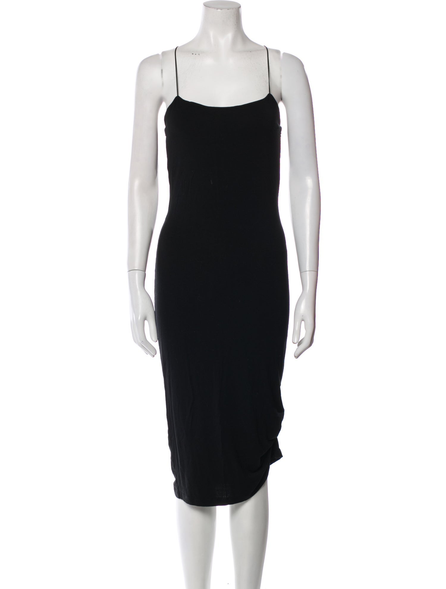 T by Alexander Wang Square Neckline Knee-Length Dress