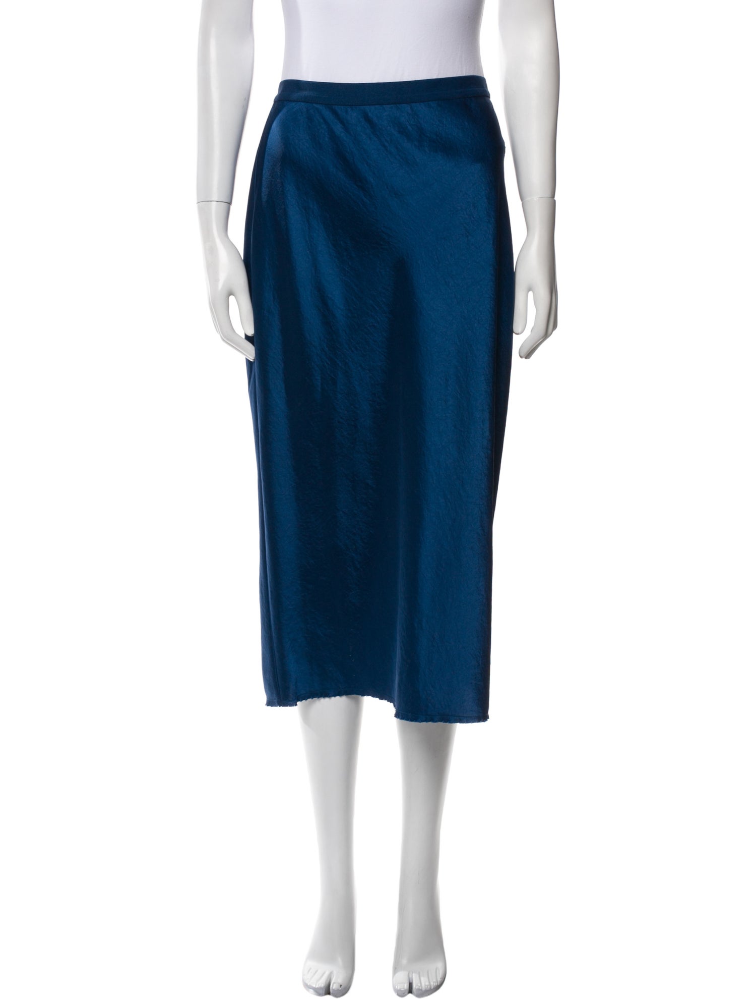 T by Alexander Wang Raw-Edge Trim Midi Length Skirt w/ Tags