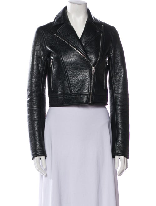T by Alexander Wang Leather Biker Jacket
