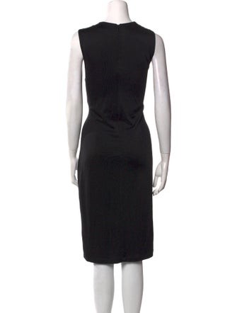 T by Alexander Wang V-Neck Midi Length Dress