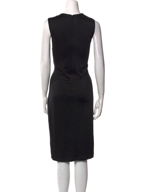 T by Alexander Wang V-Neck Midi Length Dress