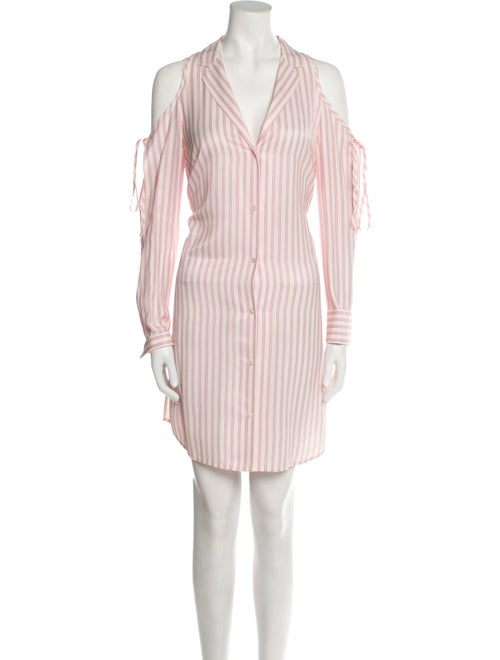 T by Alexander Wang Striped Knee-Length Dress