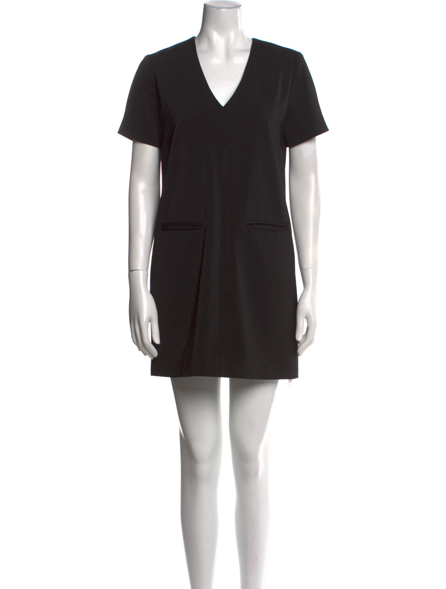 T by Alexander Wang V-Neck Mini Dress