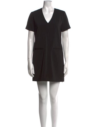 T by Alexander Wang V-Neck Mini Dress