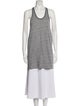 T by Alexander Wang Scoop Neck Sleeveless Tunic