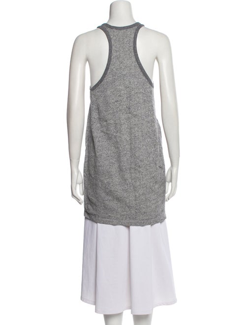 T by Alexander Wang Scoop Neck Sleeveless Tunic