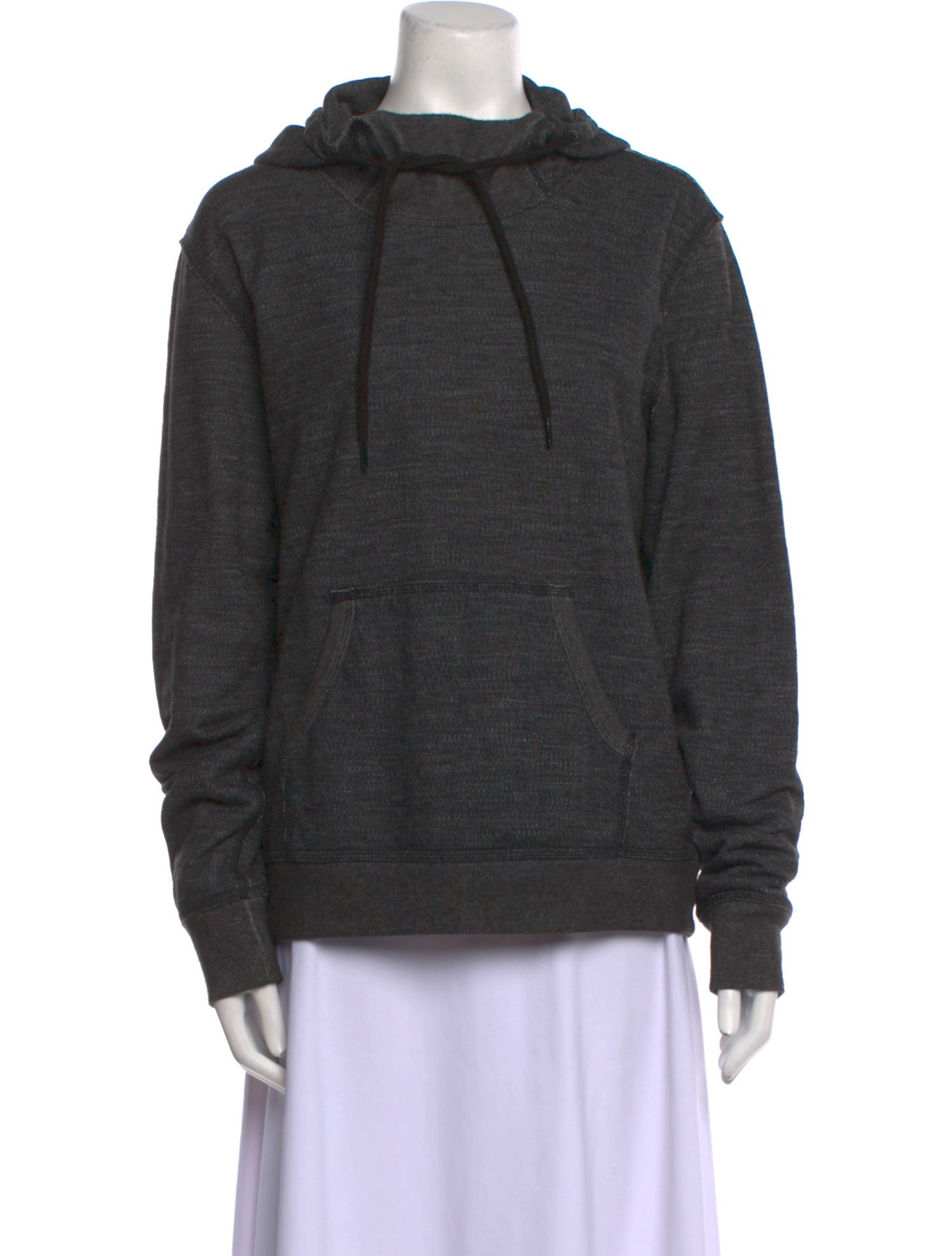 T by Alexander Wang Mock Neck Long Sleeve Sweatshirt