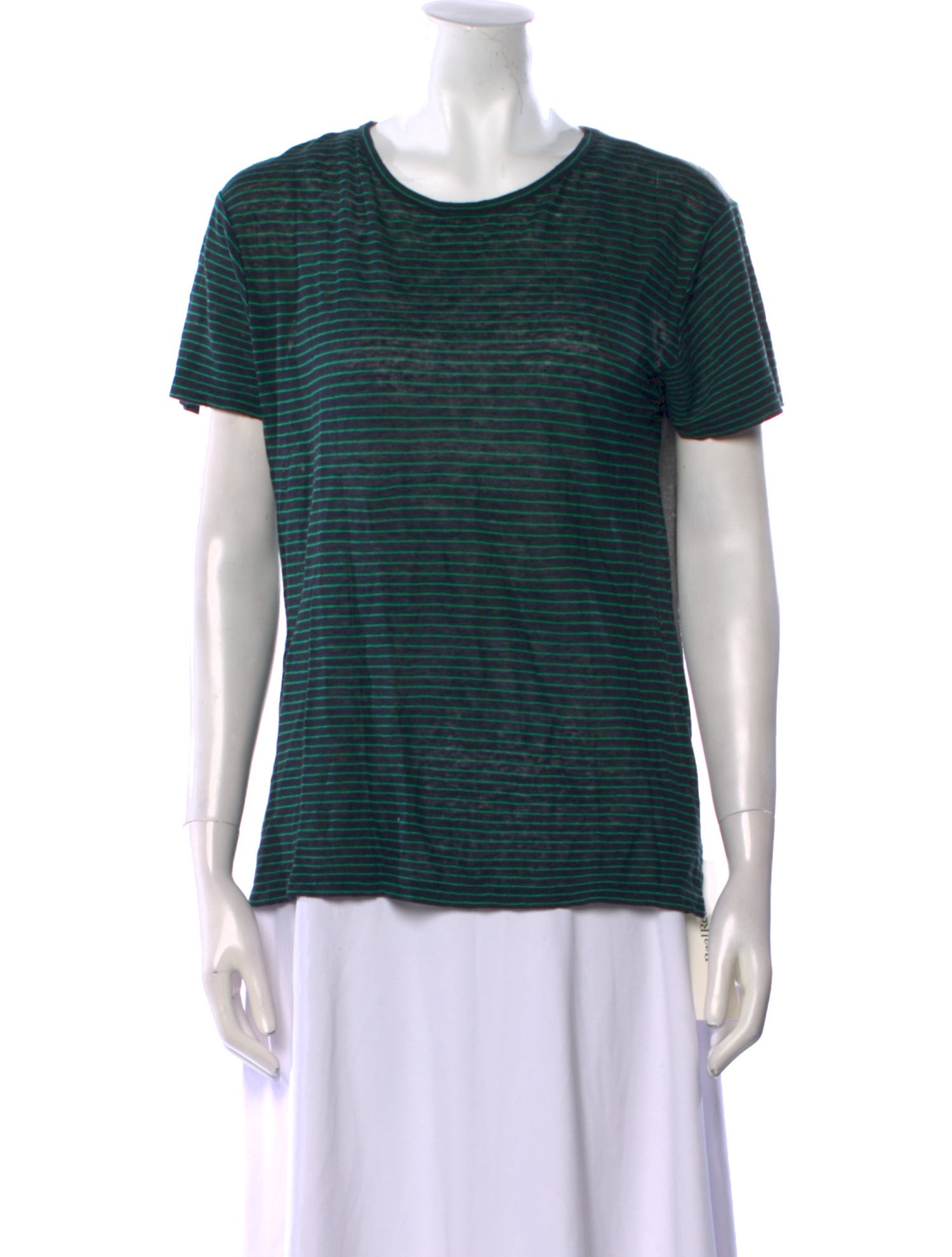 T by Alexander Wang Linen Scoop Neck Sweater