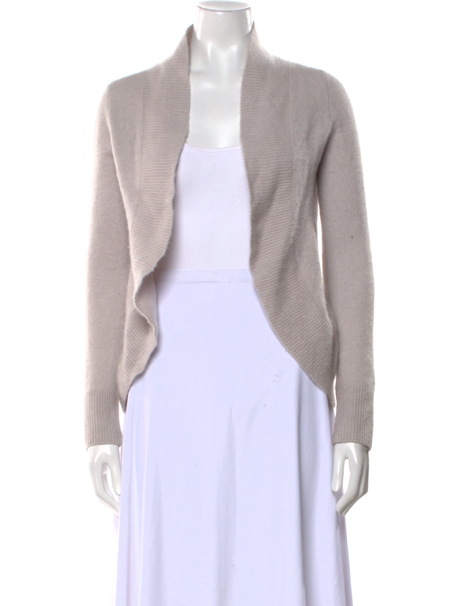 Two Bees Cashmere Cashmere Open Front Sweater