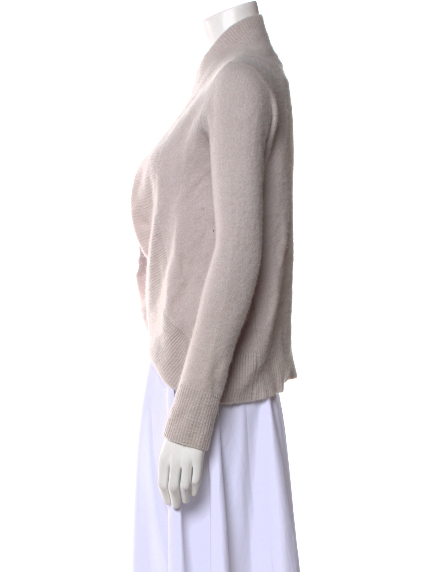 Two Bees Cashmere Cashmere Open Front Sweater