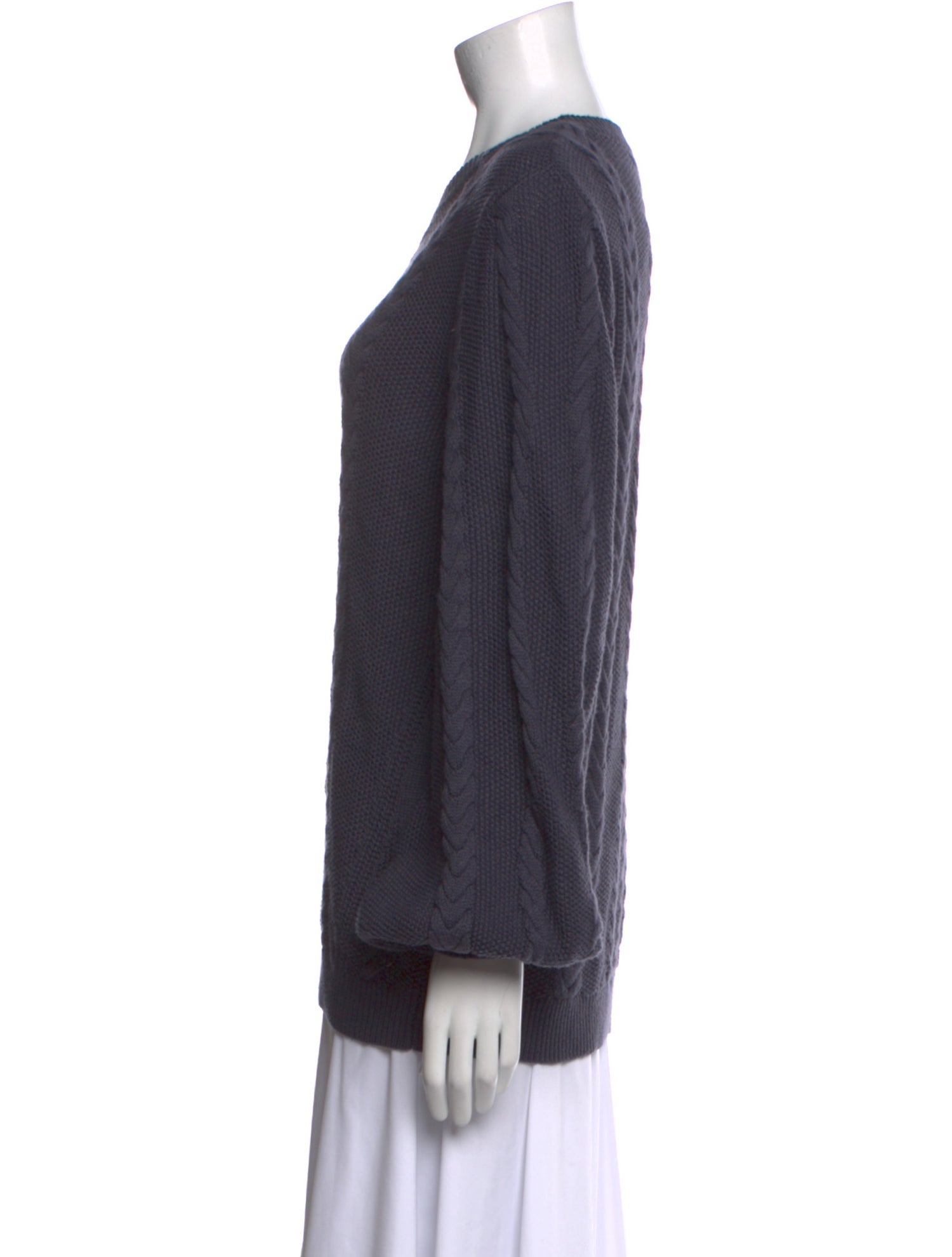 Two Bees Cashmere Scoop Neck Sweater