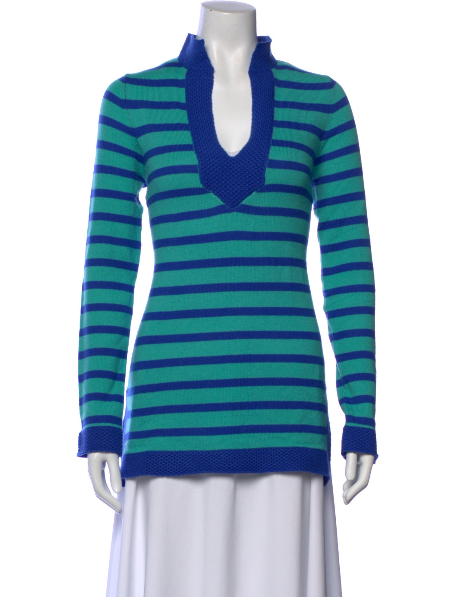Two Bees Cashmere Cashmere Striped Sweater