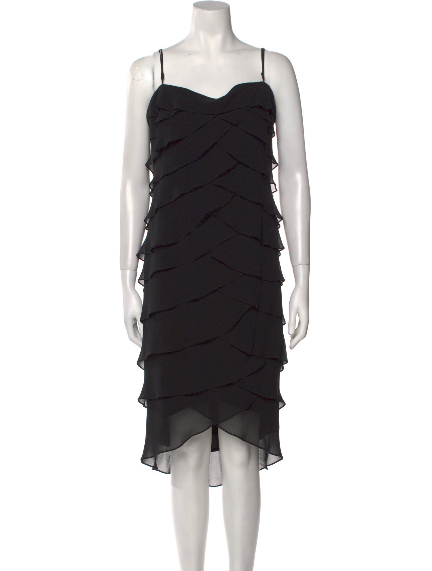 T by Tadashi Silk Knee-Length Dress