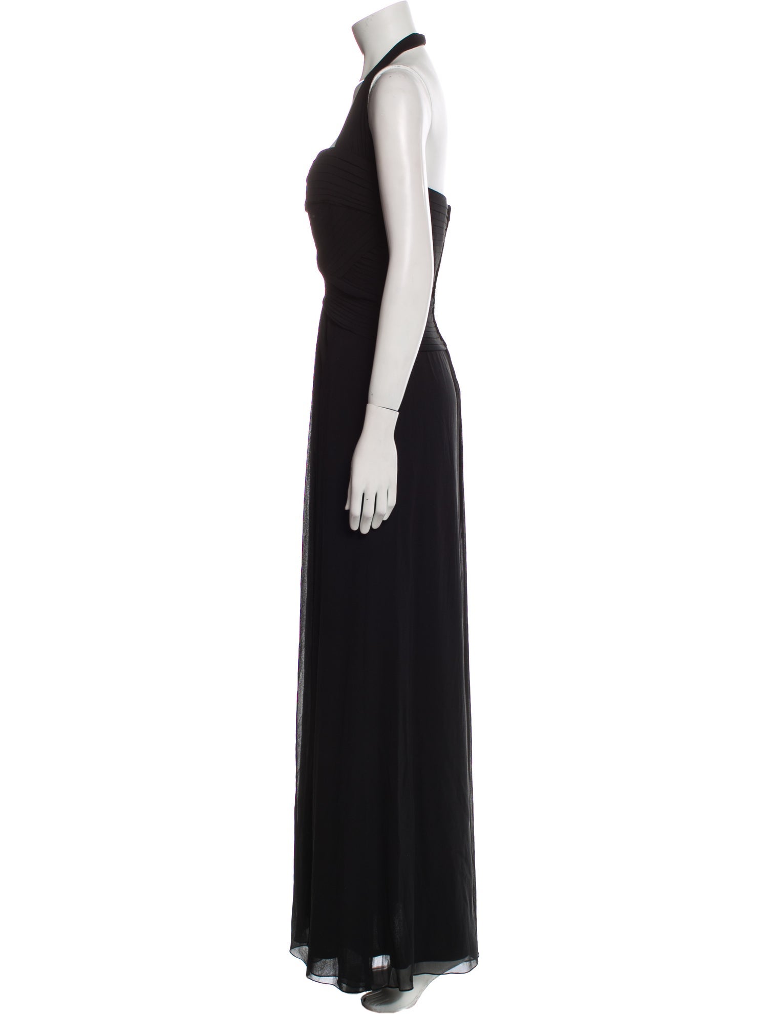 T by Tadashi Silk Long Dress