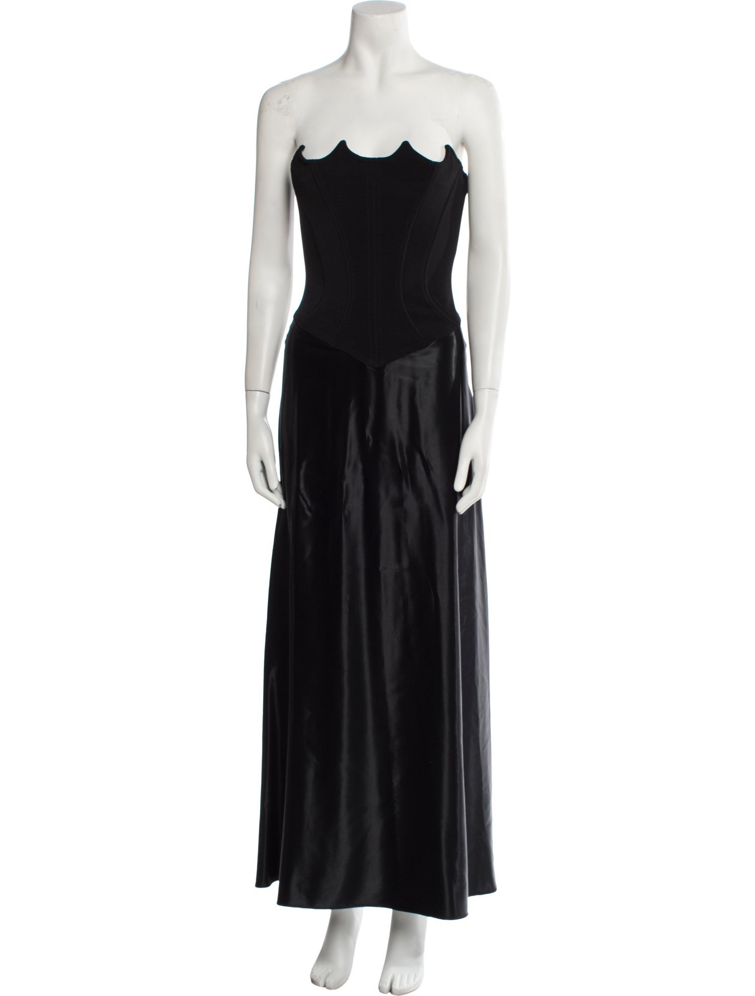 T by Tadashi Strapless Long Dress