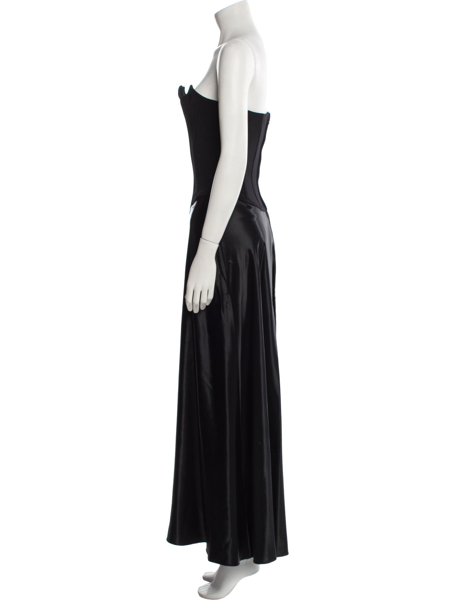 T by Tadashi Strapless Long Dress