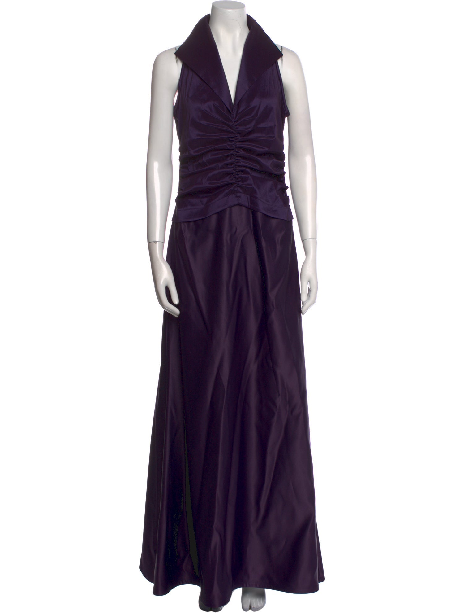 T by Tadashi Halterneck Long Dress