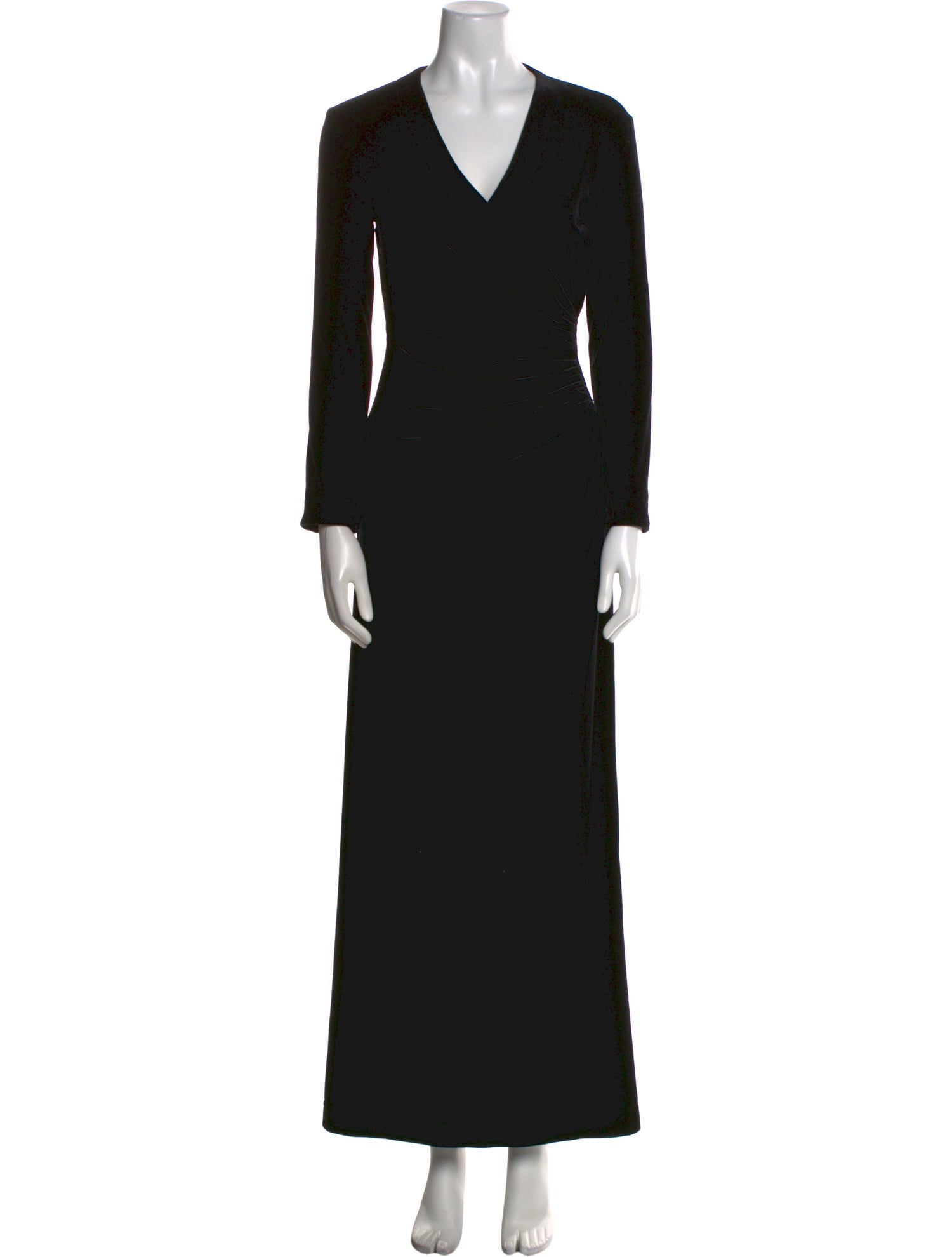 T by Tadashi V-Neck Long Dress